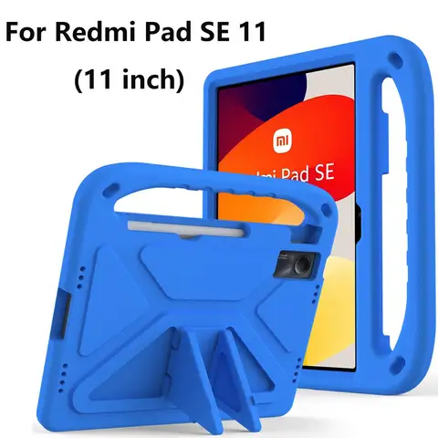 Funda For Xiaomi Redmi Pad SE 11.0 인치 EVA 충격 방지 키즈 커버 Redmi Pad SE 11 