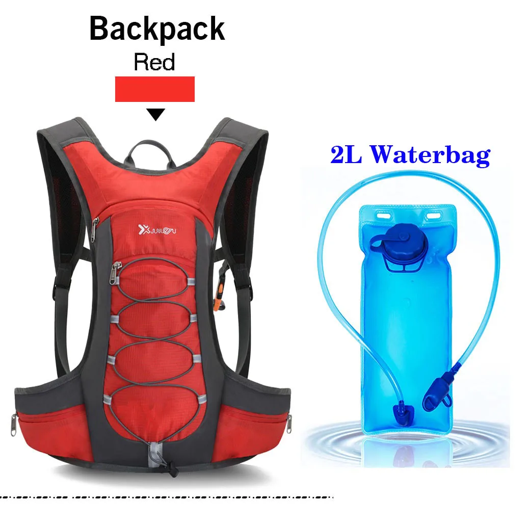 New Style Cycling Shoulders Bag Waterbag Set Travel Sports Water Bladder backpack 2L Inner Hydration Rucksack Water Bag Knapsack