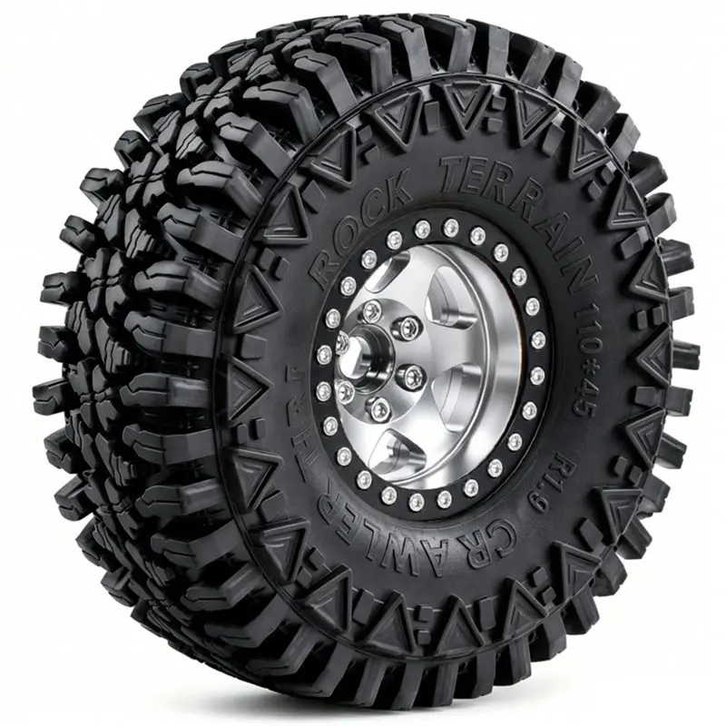 ysun-beadlock-wheel-tires-19-4pcs-metal-rc-crawler-for-1-10-traxxas-trx4-trx6-axial-scx10-d90-d110-yk-upgrade-parts-black