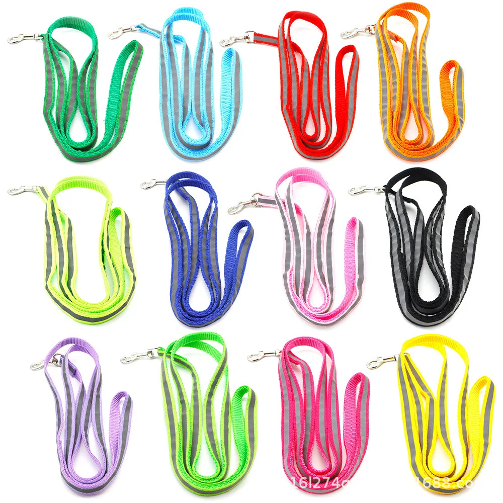 Reflective Pet Leash Kitten and Dog Collar Adjustable Walking Rope Set for Dogs and Cats Go Out Traveling Pet Accessories