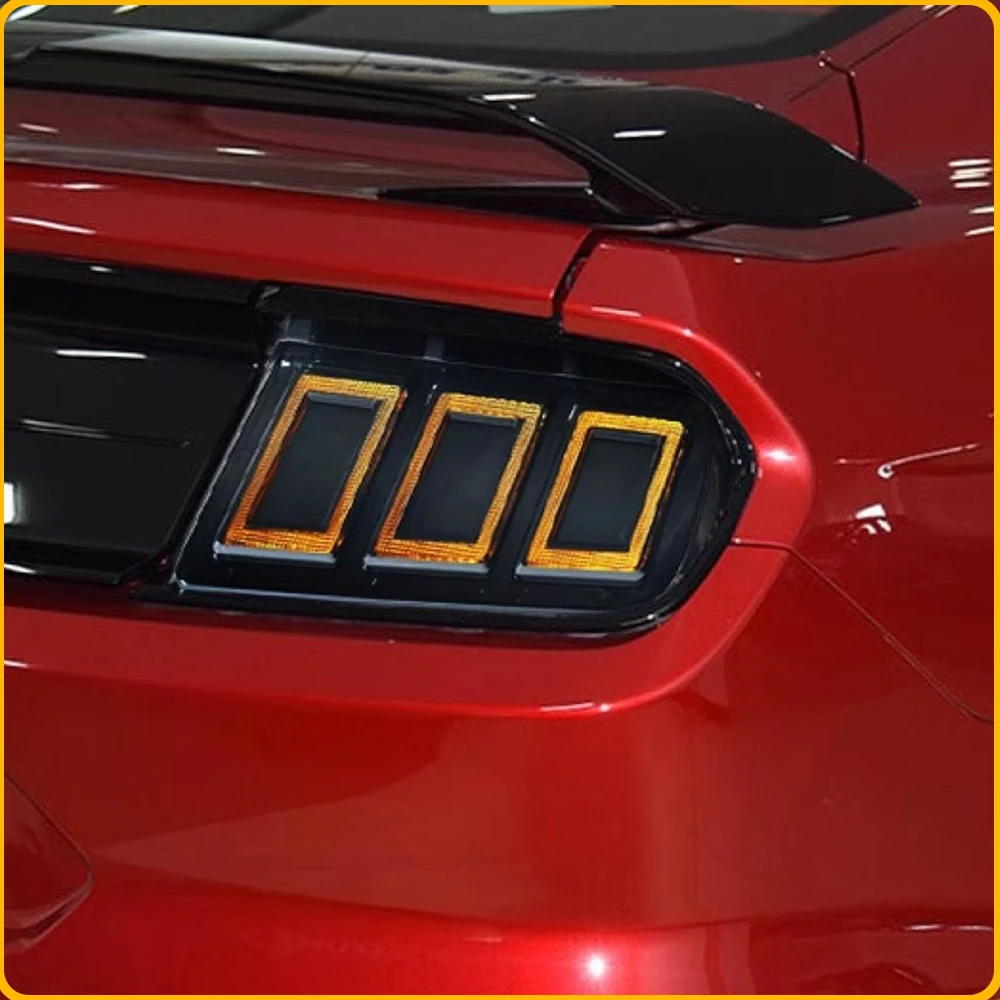 Taillight Assembly For Ford Mustang 2015-2023 Modify LED Dynamic Turn Light Brake Light Plug and Play Auto Car Accessories Tool