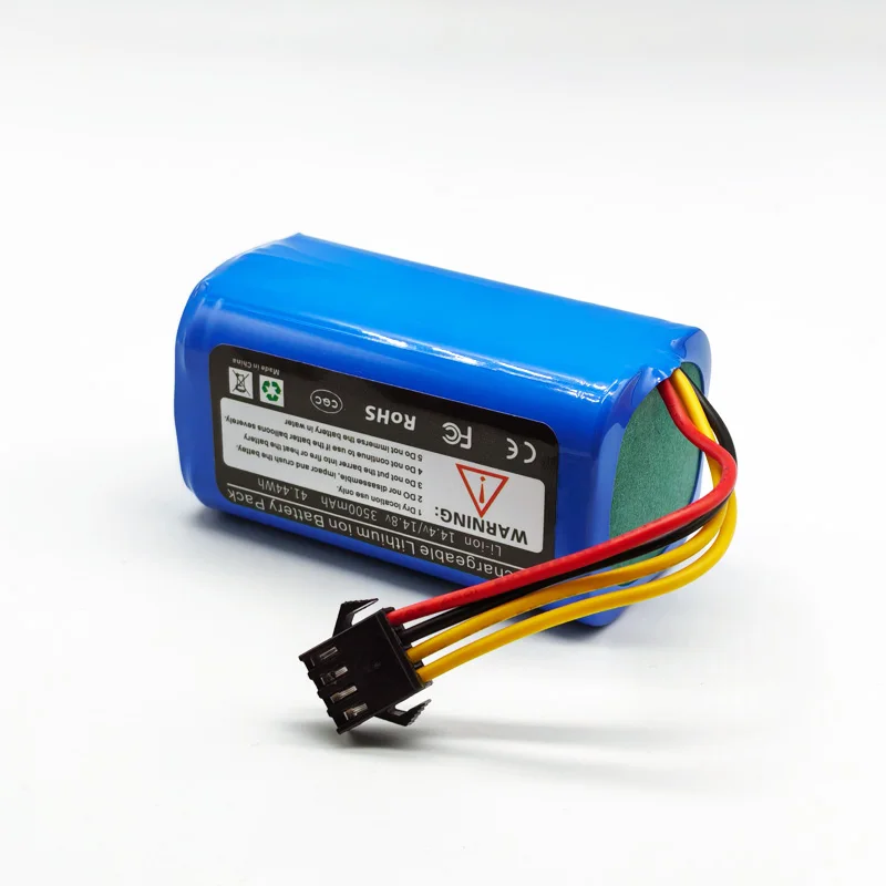 14.4V 3500mAh 18650 Li-ion  Replacement Battery for Haier Robot Xshuai HXS-C3 Robot Vacuum Cleaner Sweeper