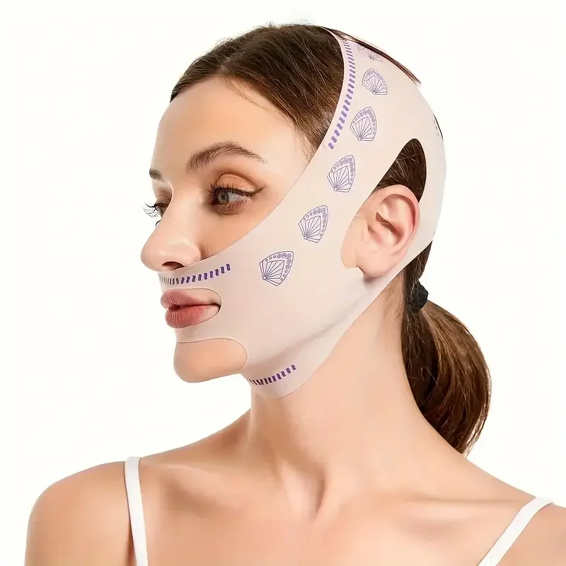 

New Face Slimming Bandage V Line Face Shaper Chin Cheek Lifting Belt Face Lifting Anti Wrinkle Strap Sleeping Mask Beauty Tools