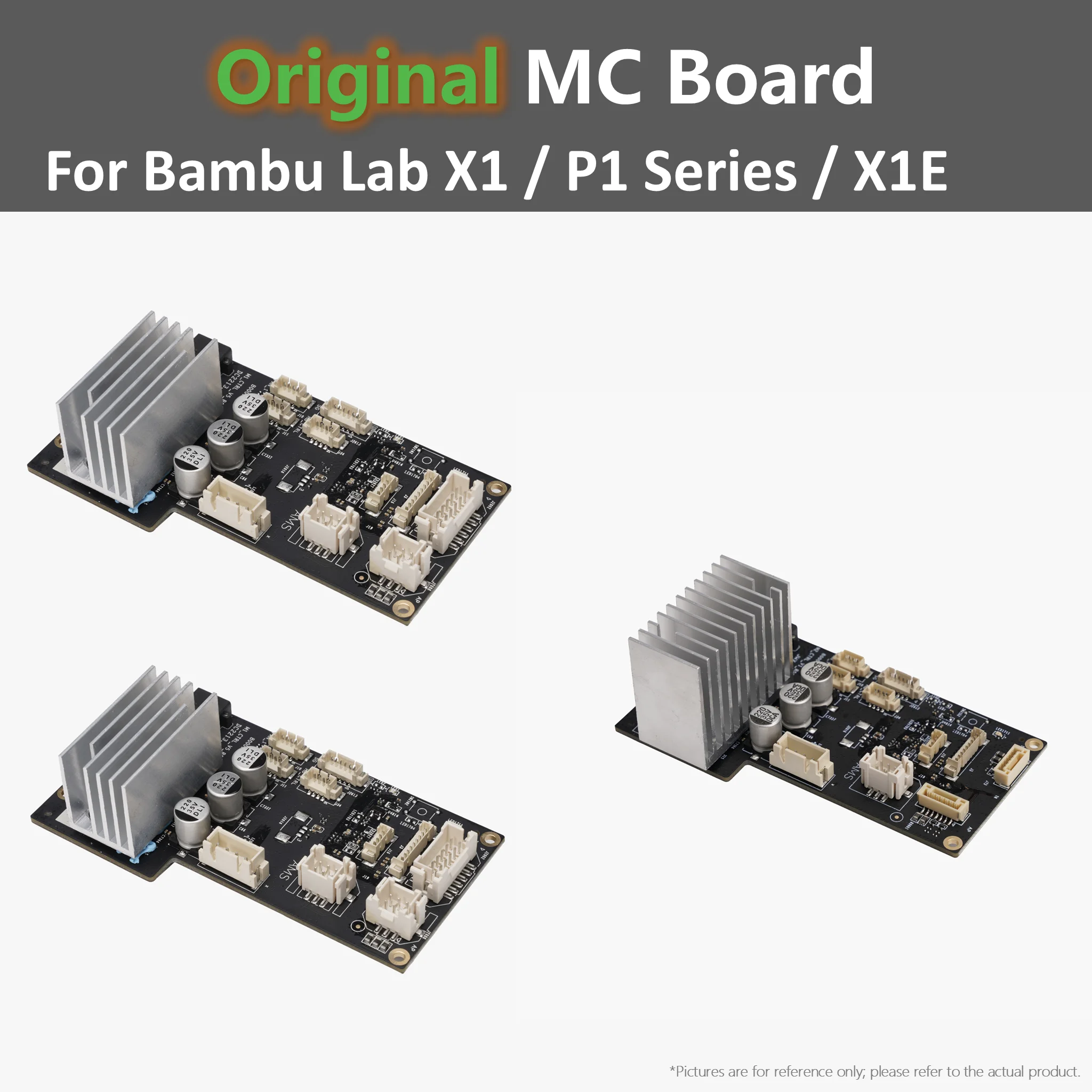 Original for Bambu Lab  X1 Series/P1 Series/X1E MC Board, Machine Controller Mainboard for X1/X1C/X1E/P1P/P1S 3D Printer Parts