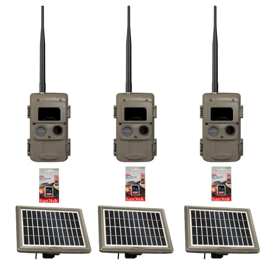 Long Range Solar Powered Wildlife Trail Camera
