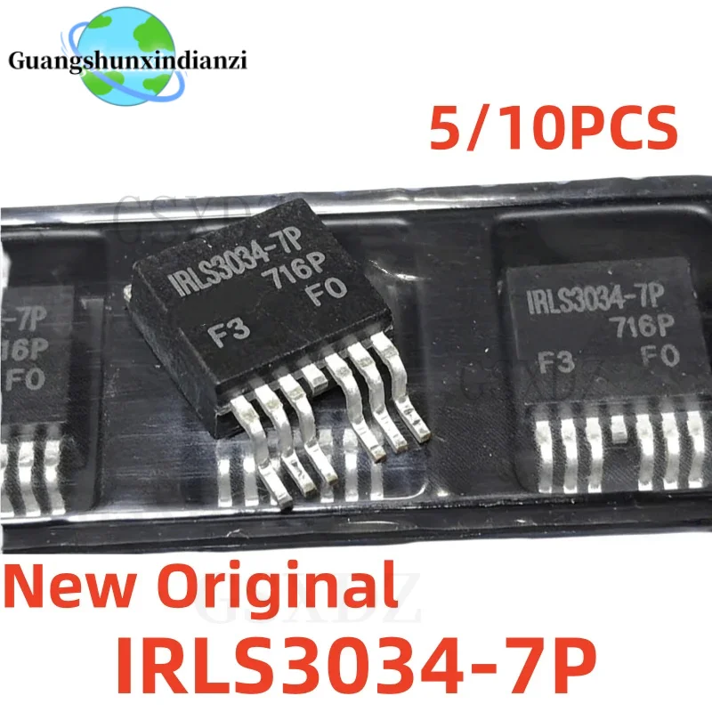 5/10PCS Brand New Original IRLS3034-7P IRLS3034 TO-263-7 40V 195A MOS Field effect transistor Best Quality In Stock