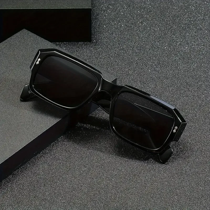 1-teiliges quadratisches Retro-Brillen-Set für Damen und Herren – perfekt für Partys, Outdoor-Aktivitäten und Fotografie-Requisiten – Detail 11