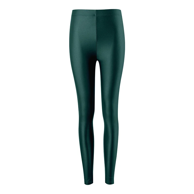 Stretch Glossy Leggings Women High Waist Smooth Fitness Gym Leggings Female Yoga Long Pants Sports Tights Woman Clothing 2023