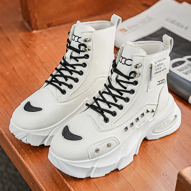 

Men's Lightweight All-Season High-Top Outdoor Boots, Outdoor Casual Business Shoes, Running Shoes for Men