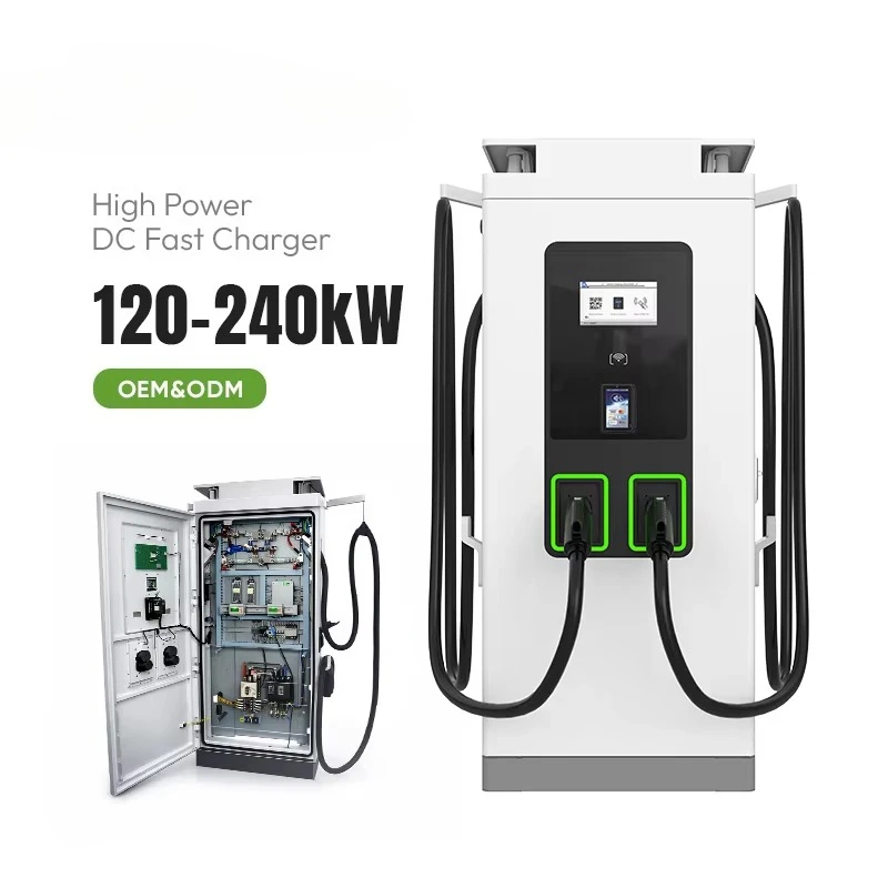 Factory Price Customizable 208V 3-Phase 180kW Floor Type Electric Car Charging Station IP54/IK10 DC EV Chargers
