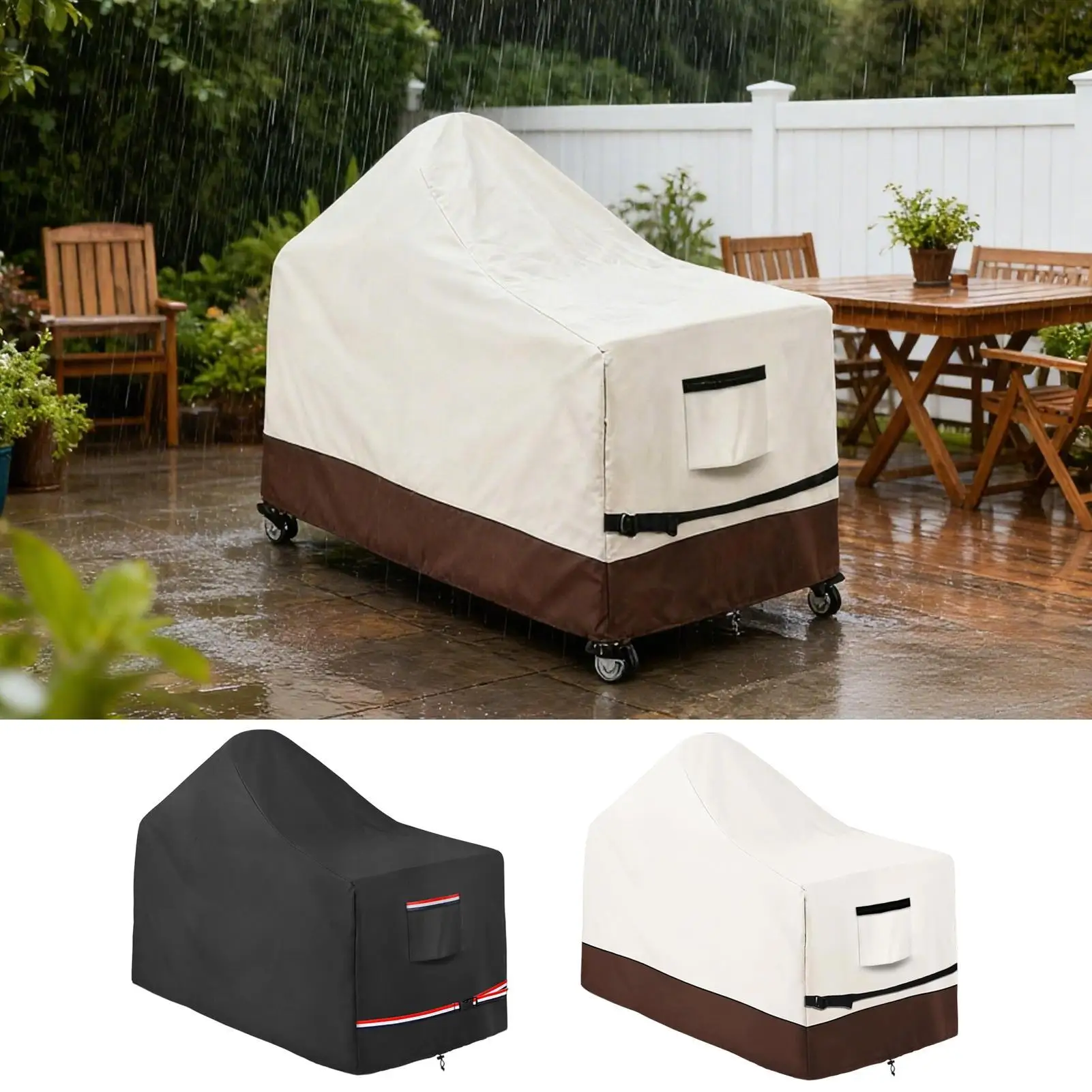 

Чехлы для барбекю на открытом воздухе 60-дюймовые сверхмощные товары для дома Крышка для барбекю на открытом воздухе Пропан Угольный стол Тележка Ямой Двор Патио