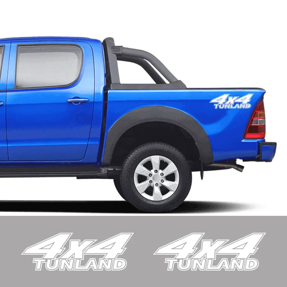 Pickup Rear Bed Side Sticker For Foton Tunland TK Truck Graphic 4x4 OffRoad Car Vinyl Decor Decals Cover Auto Tuning Accessories