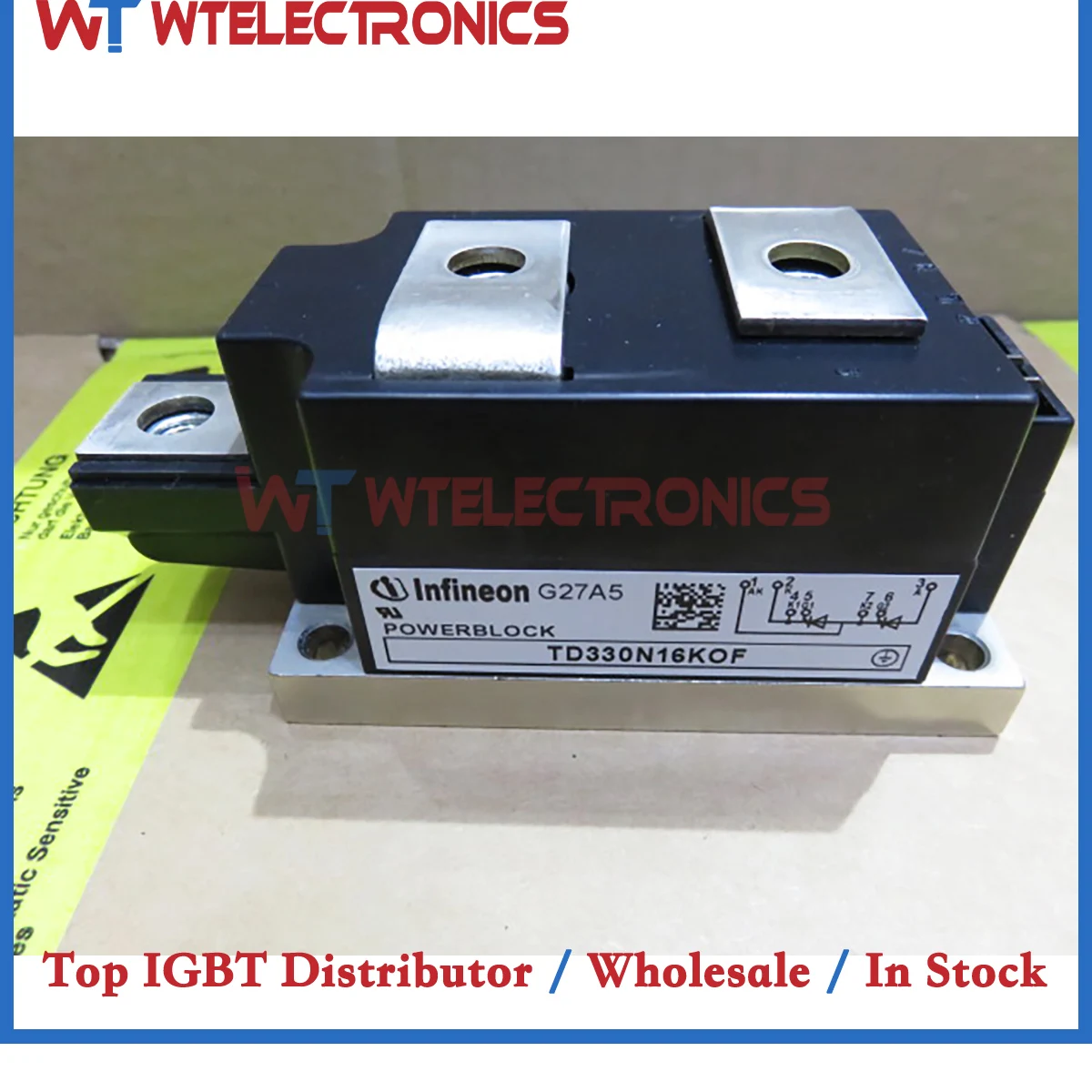 

New Original TD330N16KOF Thyristor Diode Module TD330N16KOF