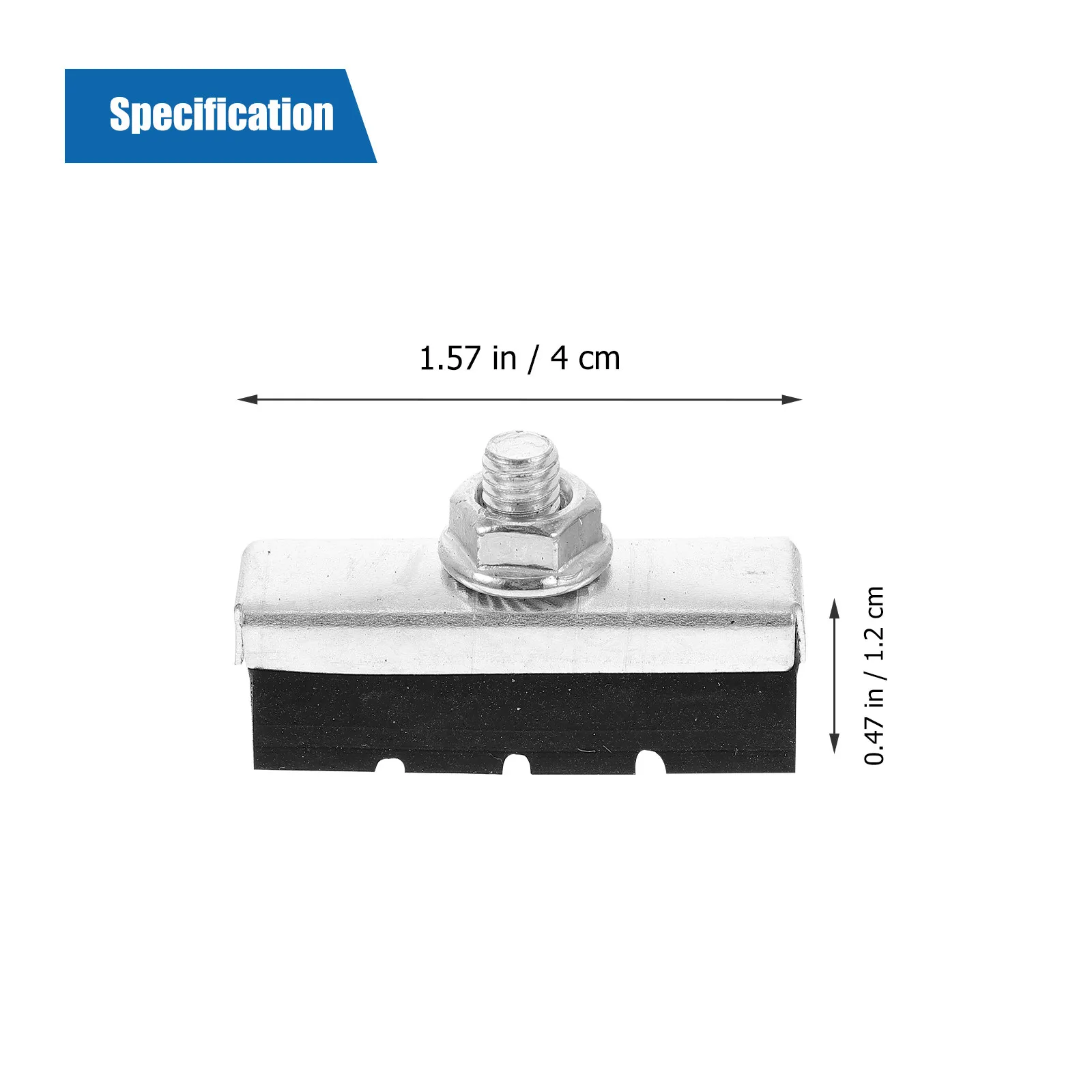 10Sets Professional Bike Brake Pads Cycle Brake Shoes Dual Compound Stopping Power Enhanced Braking in Wet Conditions Road view 4