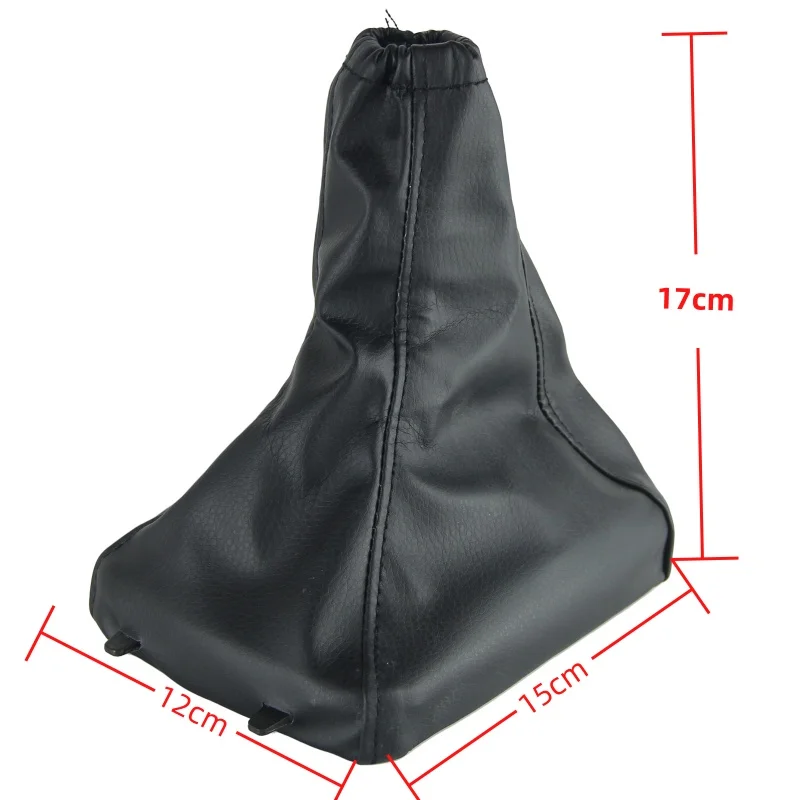 For Vauxhall Opel Astra II G Zafira A 1998-2010 Leather Car Handbrake Gear Gaiter Dust Cover Case Gear Shift Knob Lever Shiter