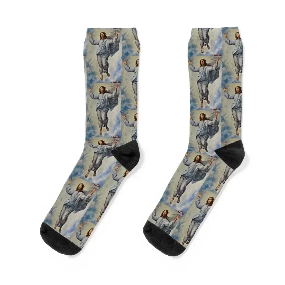 

Resurrection Socks Soccer Stockings man gifts Antiskid soccer Men's Socks Luxury Women's