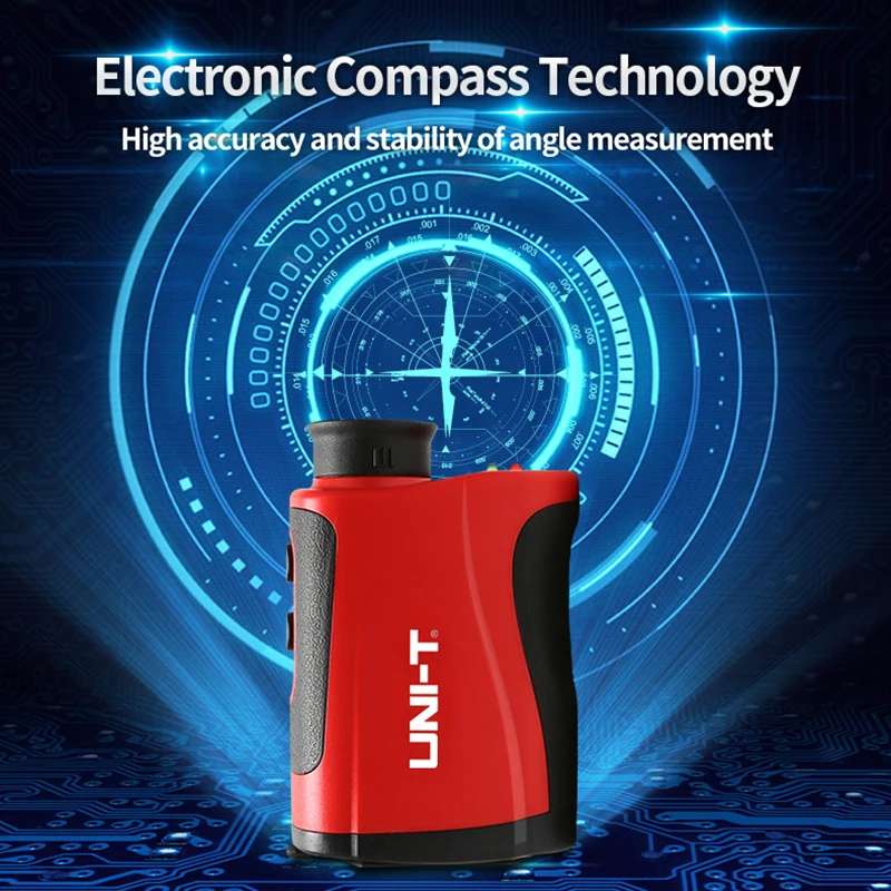 UNI-T Golf Laser Rangefinder LM1000 Laser Range Finder Telescope Distance Meter Altitude Angle