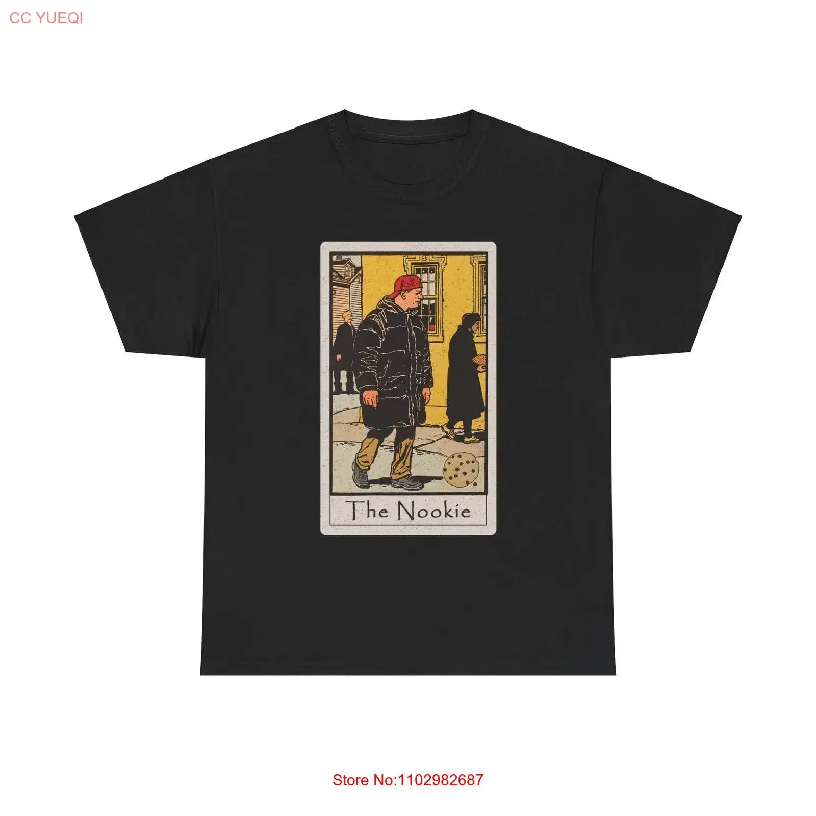 Camiseta The Nookie Tarot Card Art, parodia musical de los años 90, vintage, lavada, Unisex, suave, versátil, para uso diario, transpirable