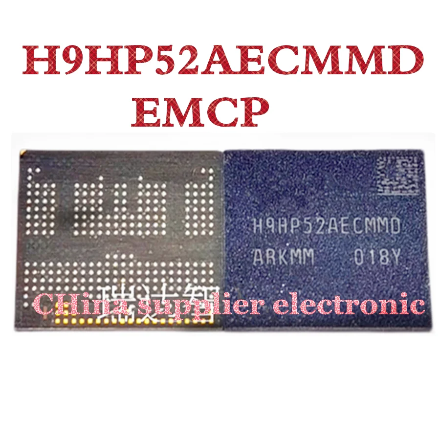 

H9HP52AECMMD 6G + 64G LPDDR4X EMCP 254 шарики, подходящие для Hynix шрифт библиотеки IC