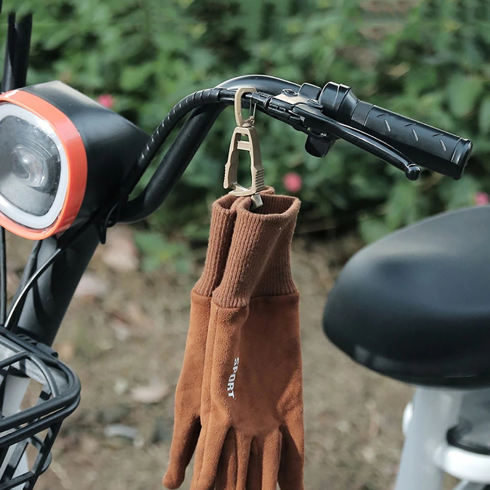 5 قطعة في الهواء الطلق قفاز كليب شماعات متعددة الأغراض مكافحة الإفلات هوك حامل قصاصة البلاستيك قفازات العمل الواقية مشبك أمان أدوات التخييم