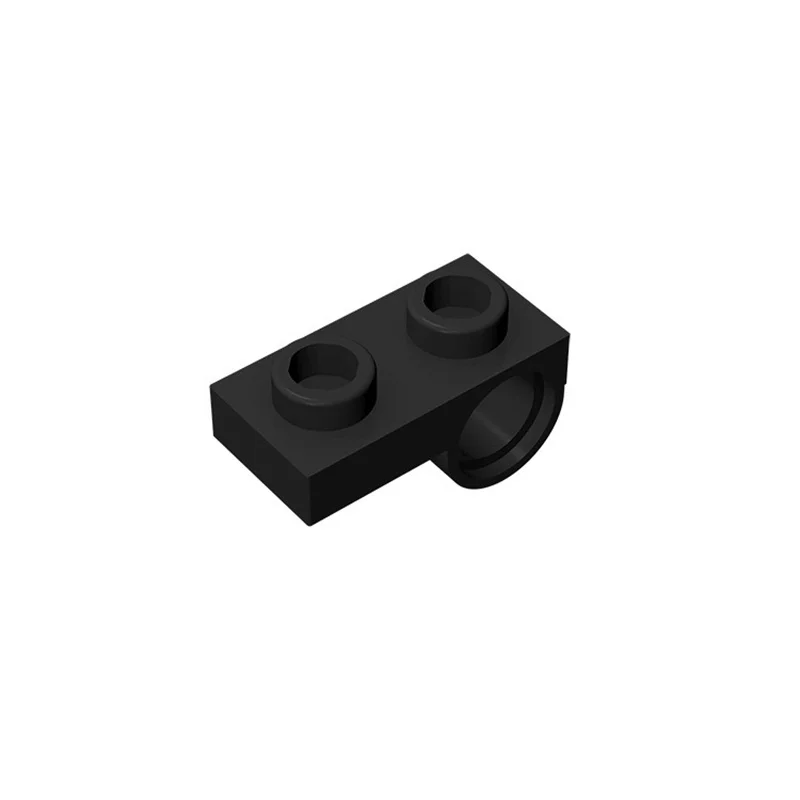 50 Stück 18677 Modifizierte Platte 1x2 mit Loch an der Unterseite, Baustein-Kollektion, Modulares GBC-Spielzeug für Technische MOC-Bauwerke – Detail 2