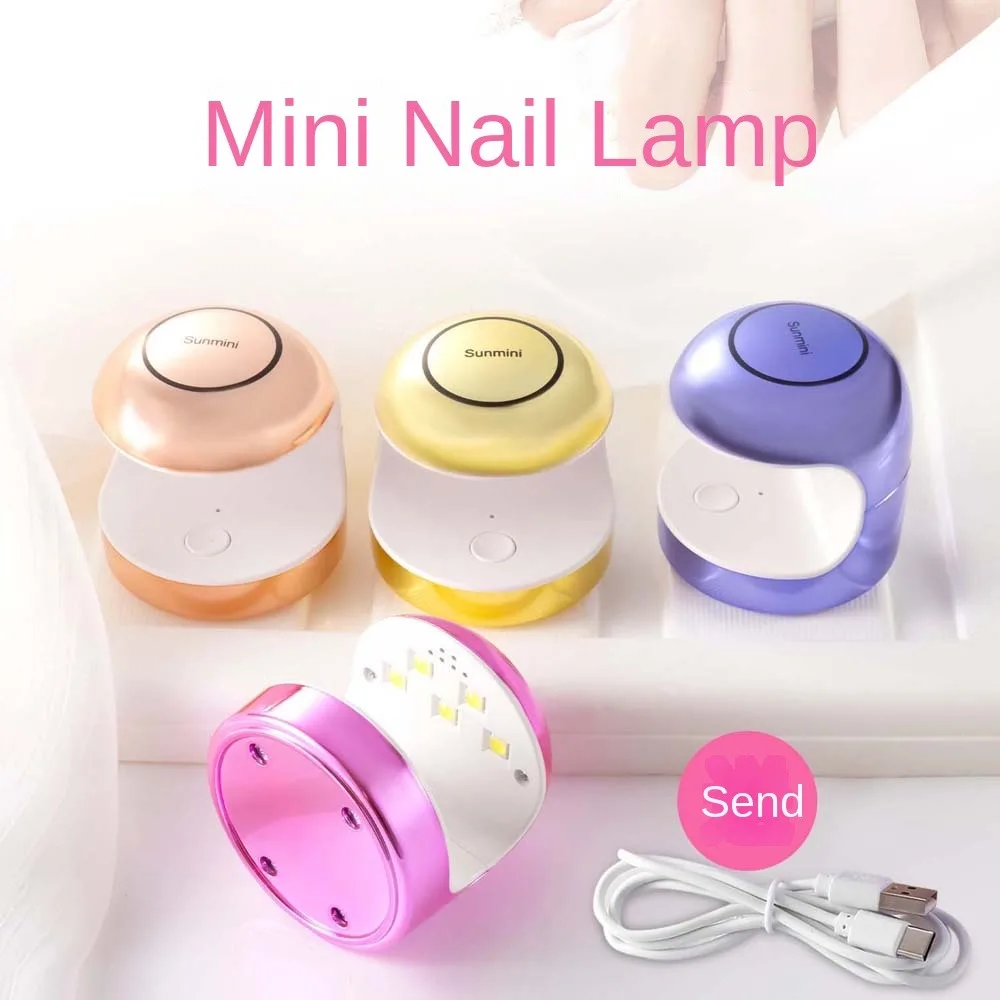 Fototerapia de unhas lâmpada de secagem de unhas ferramentas de manicure uv led gel polonês curado mini secadores de unhas pp cura de secagem rápida