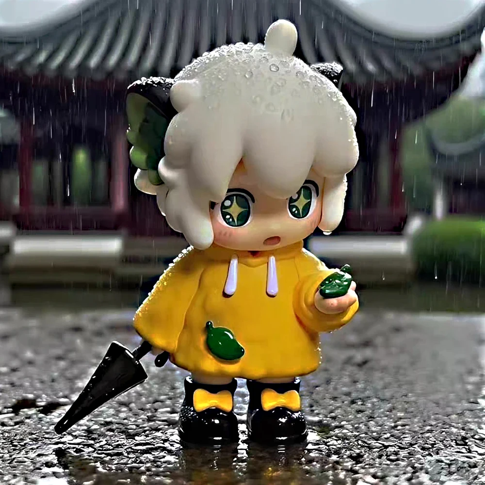 Cute Luo Xiaohei Mini Figurine Anime Style Home Decor Offce Desk Decoration Gift for Friends and Anime Fans Collectible ltem