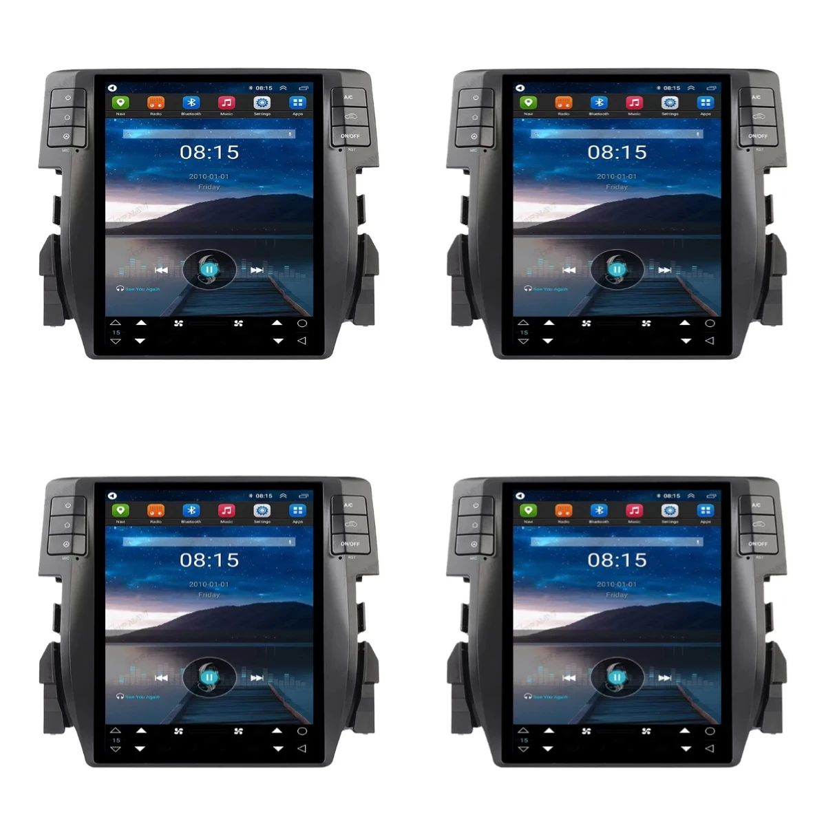 10.4 Inch Central Multimedia Auto Player with Navigator for 2016-2022 CarPlay Compatible Auto Electronics