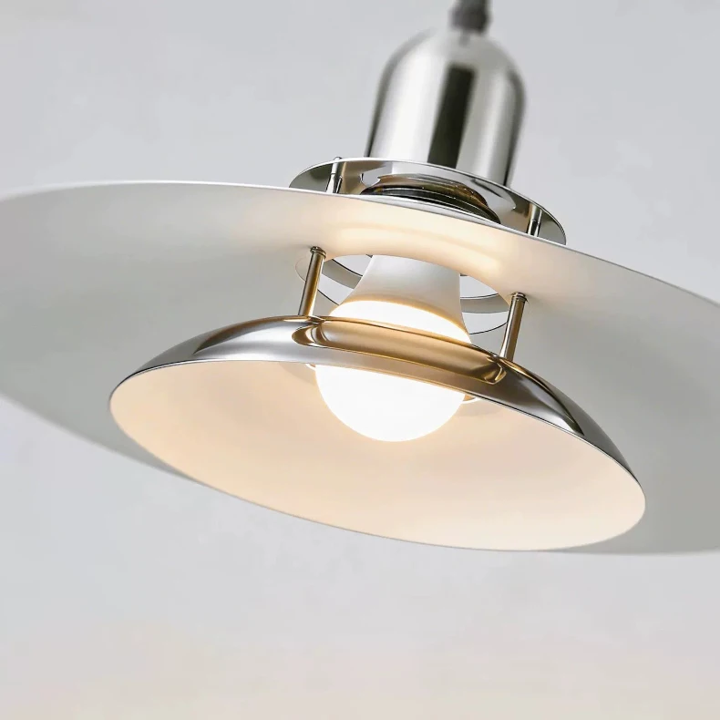 Chrome Metal Pendant