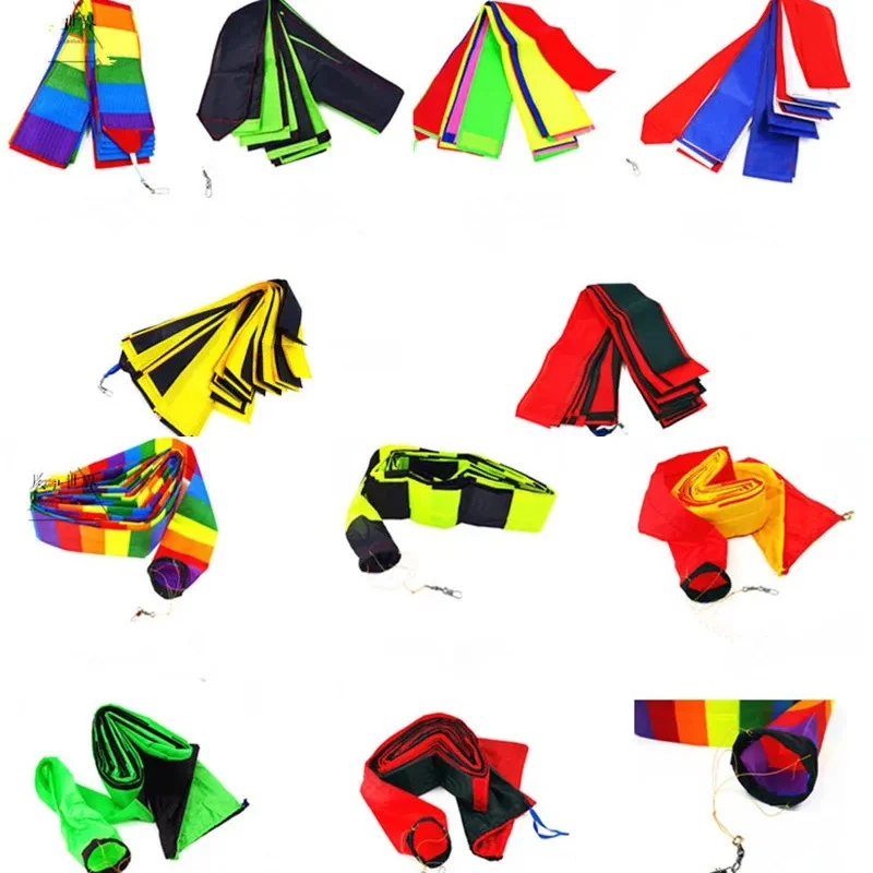 

free shipping kite ribbon floating tail plane 3D kite tail flying outdoors toys