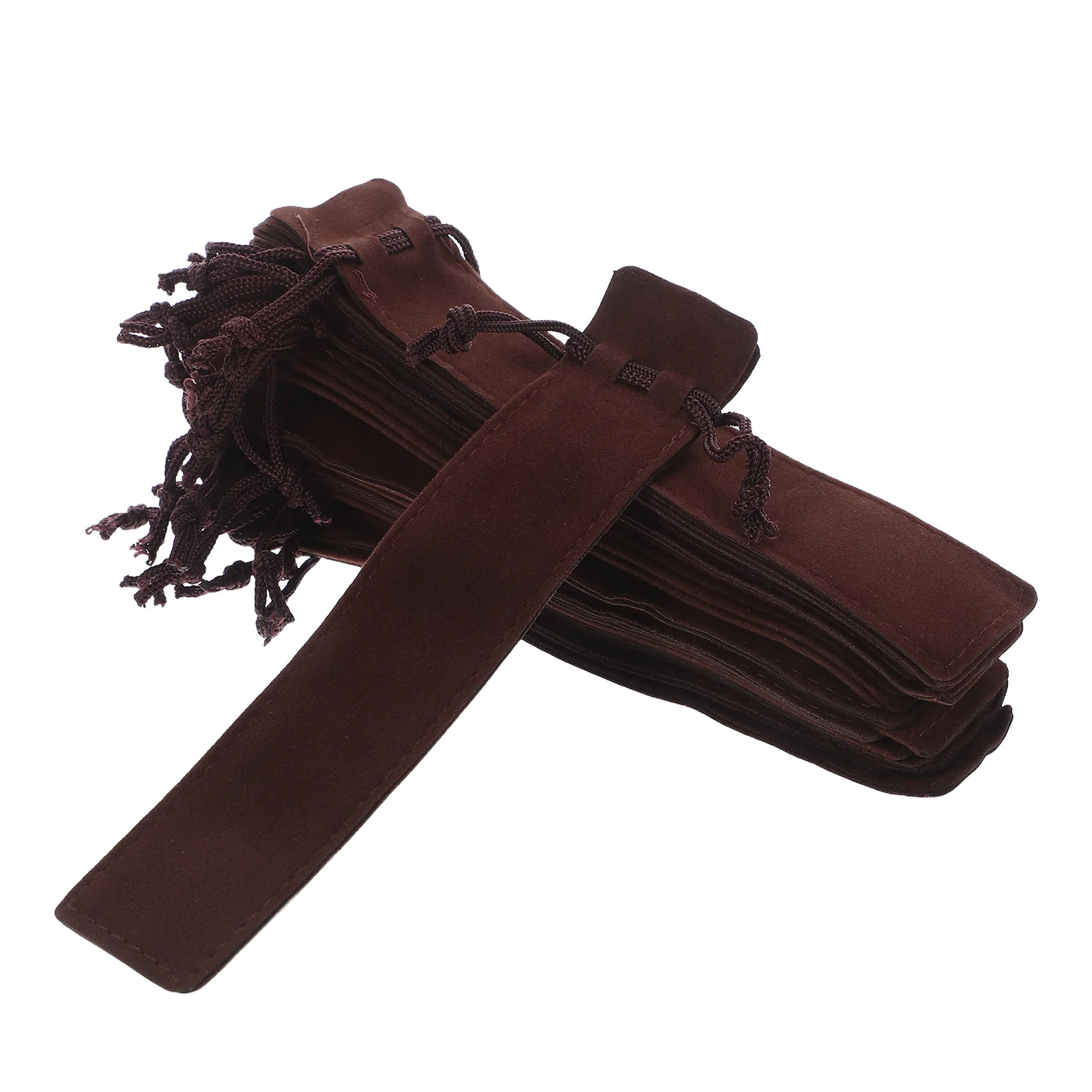 

35Pcs Drawstring Pen Pouch Thick Sleeve Single Pen Bag Pencil Organizer Stationery Storage for School Office Art Pencil Pouch