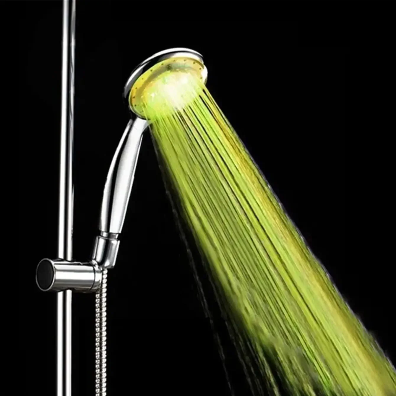LED 7 Colors Shower Head Automatically Color-Changing LED Shower Light Water Saving Shower Head Bathroom Accessorries image 5