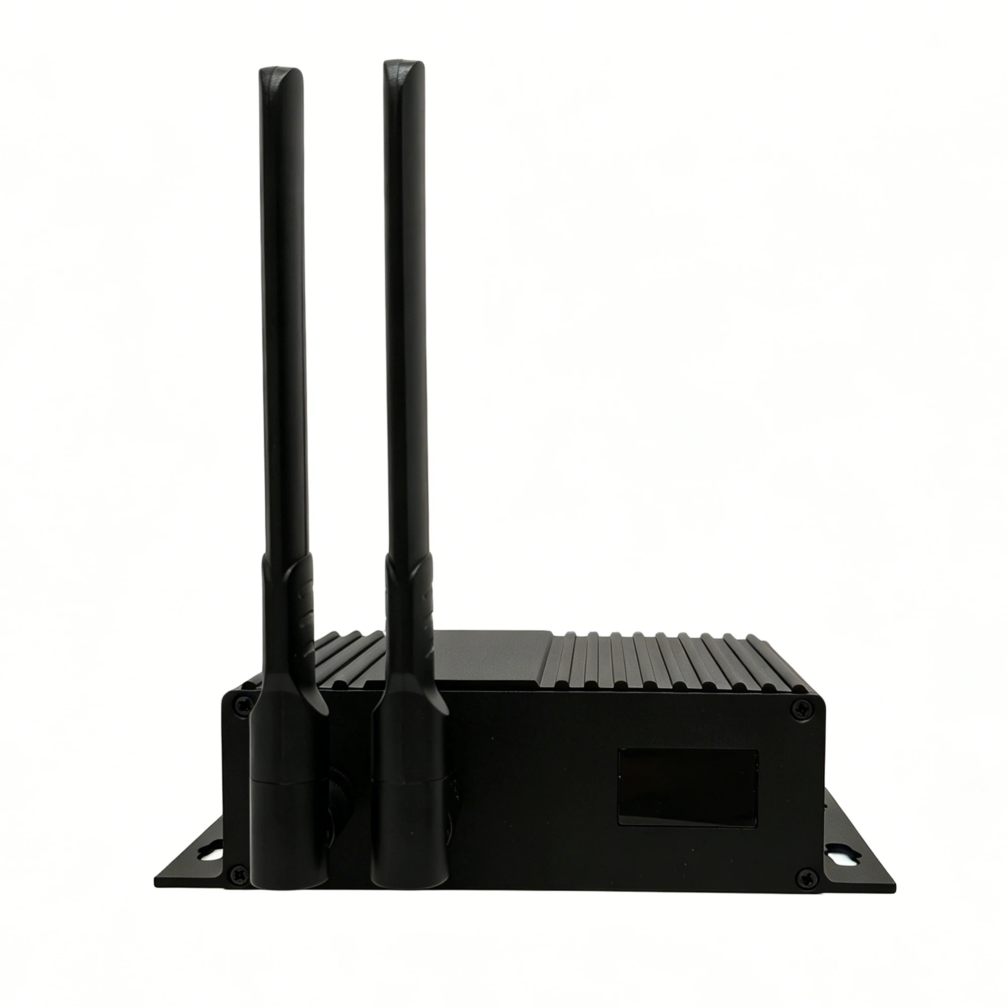 H.265 HD video codec with OLED display; HD-to-IP video encoder/decoder supporting HD loop-through or decoded HD output