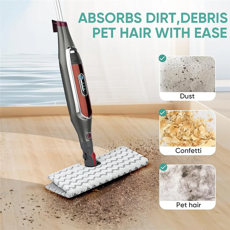 A42F 4PCS Steam Mop… - image