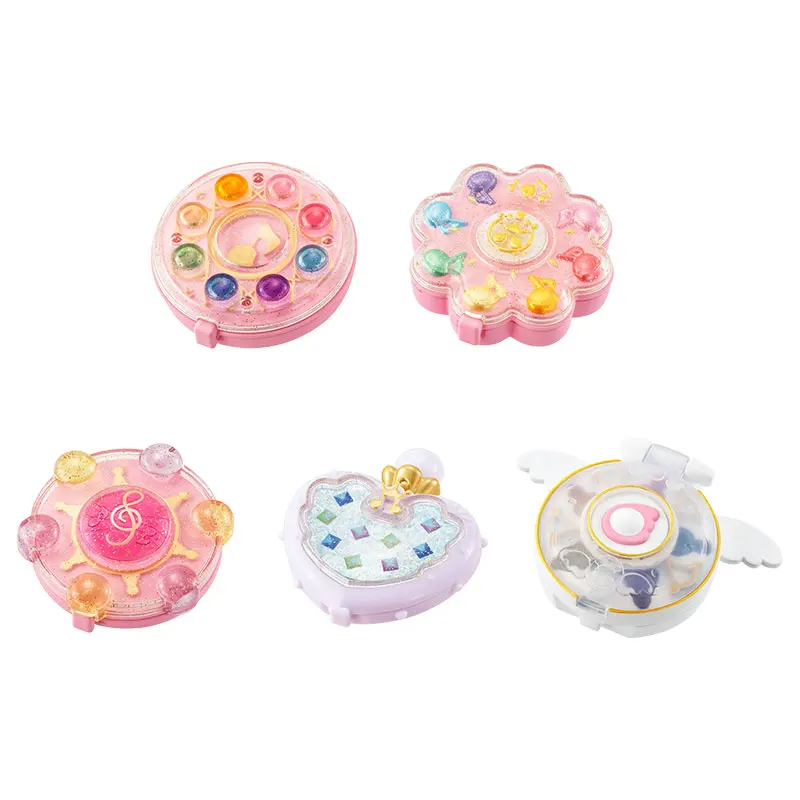 Magiczne Lusterko Transformujące DoReMi Gashapon Mini Lusterko do Makijażu Ay Daje Figurkę Akcji dla Dziewczynki Model Zabawki