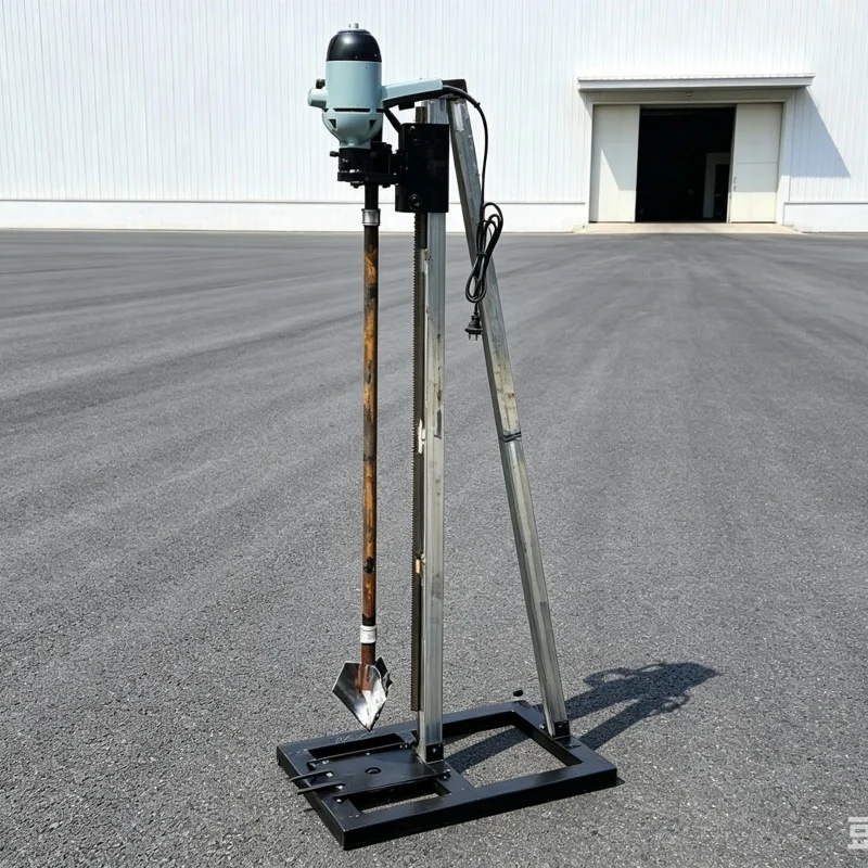 Customized Hot-selling Handheld Vertical Frame Drilling Rig, Small Portable Drilling Rig, Civil Handheld Water Well Drilling Rig