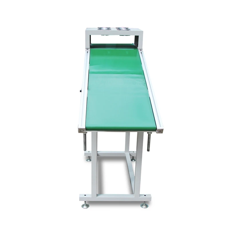 YXSCJ400 Wholesale THT Assembly Line Wave Output Machine Automatic PCB Solder Outfeed Conveyor With Special Belt