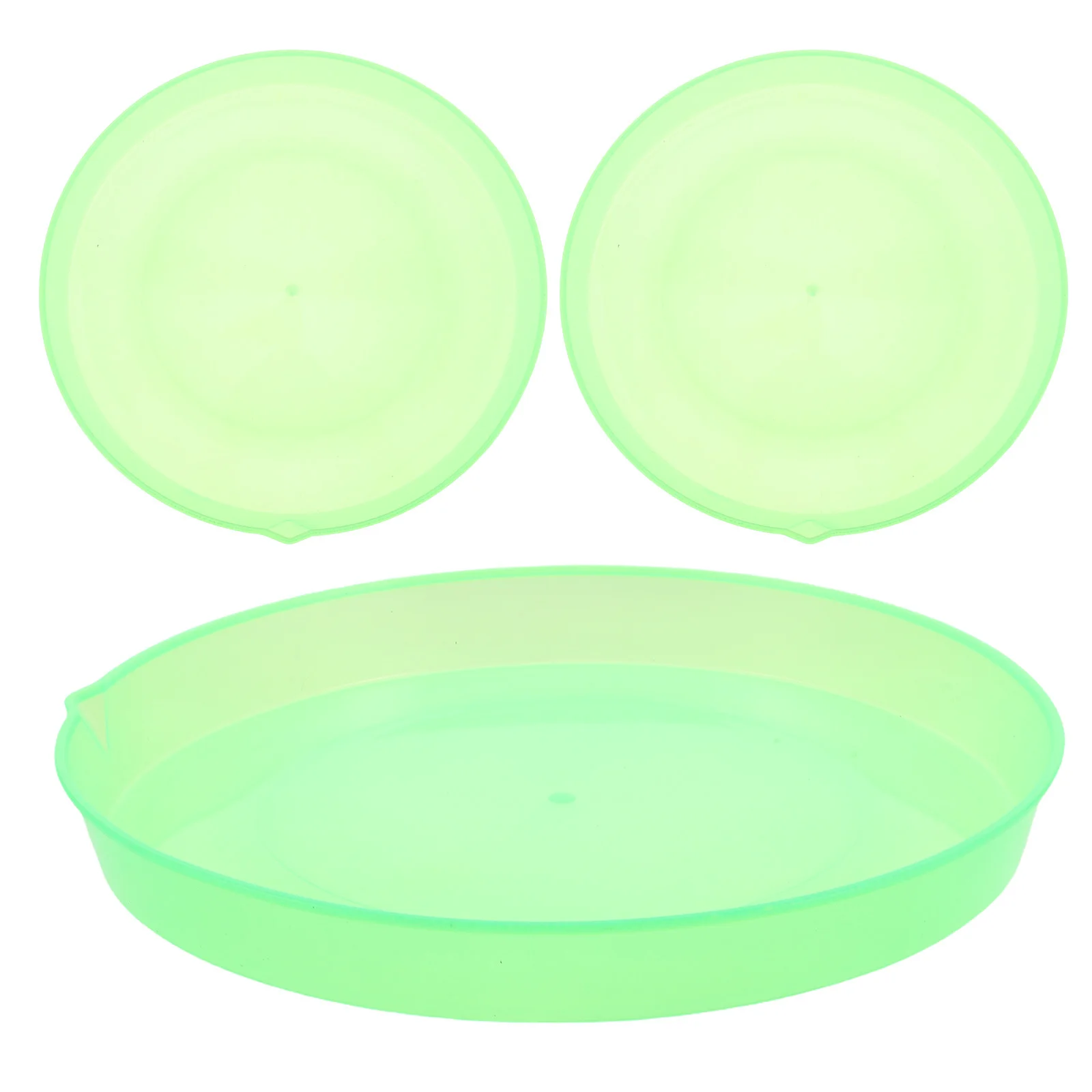 3 pçs bandeja de bolhas redonda fabricante de bolhas anel para crianças atividade ao ar livre placa de bolhas portátil com solução de armazenamento festa de verão