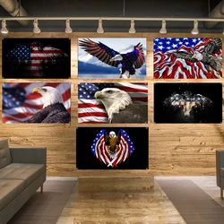 3X5FT 90X150cm Creative Eagle God Bless America Flag For Decoration Banner