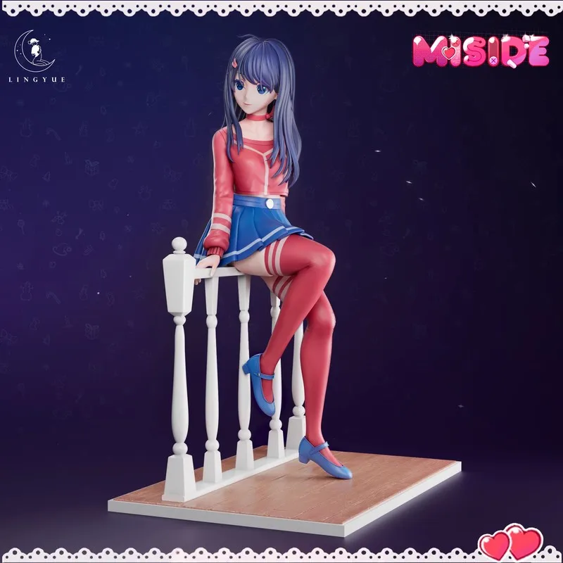 نمط جديد Miside 1 لعبة المشتقات الطرفية ميتا نموذج الشكل فتاة جميلة مثير سطح المكتب جمع هدية مزخرفة