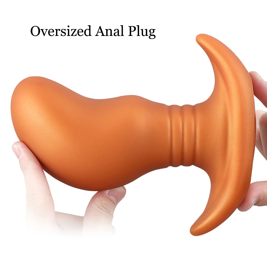 Oversized Liquid Silicone Anal Plug Dildos Stimulate Anus and Vagina Soft Penis Anal Dilator Sex Toys Butt Plug Anal Masturbator