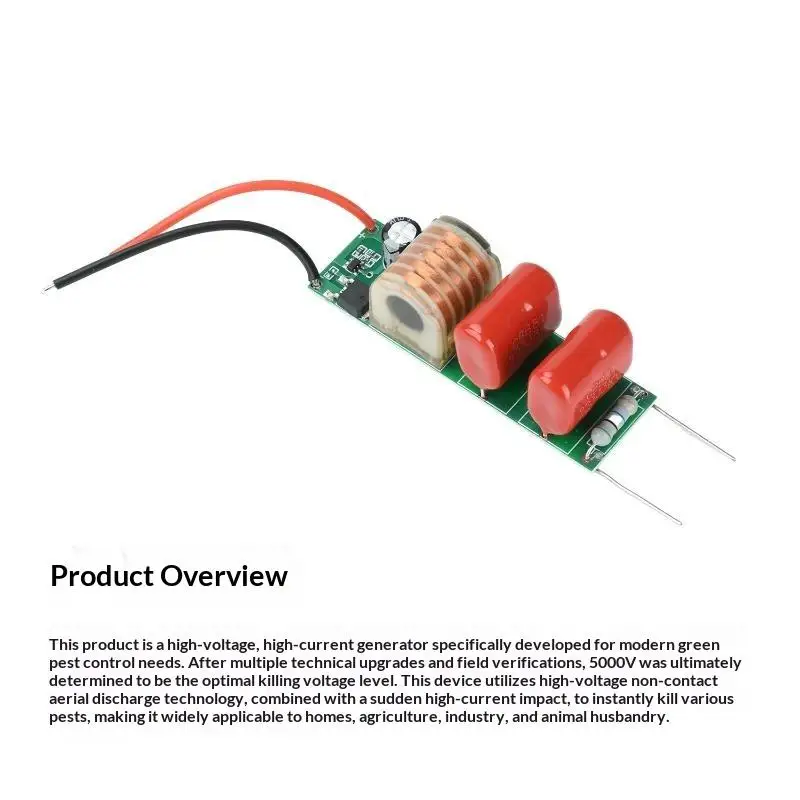 Hochleistungs-DC 3,7V bis 5000V Hochspannungs-Boost-Modul, Arc-Pulse-Step-Up-Board für die Herstellung von DIY-Elektrobogen-Geräten – Detail 9