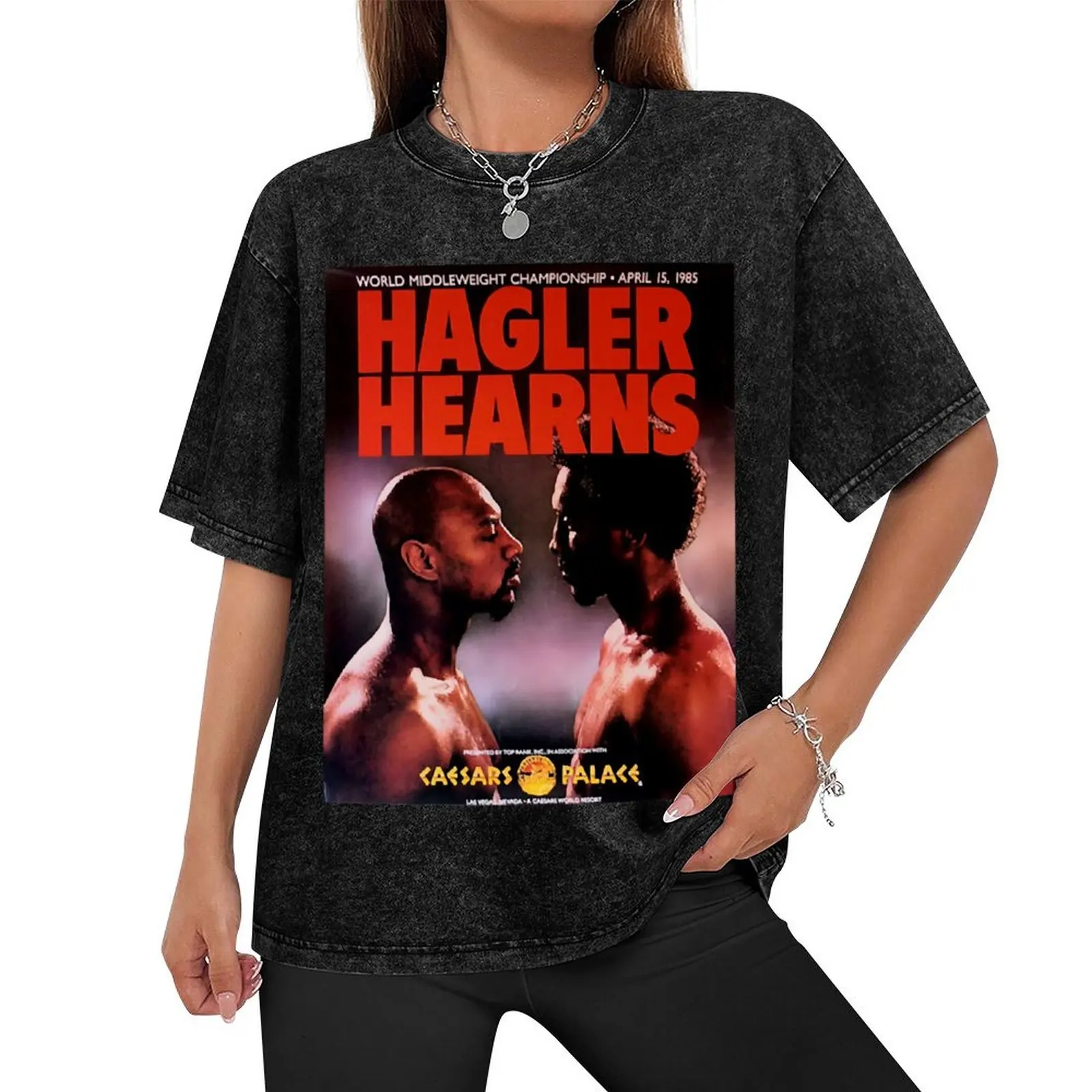 Men Women Hagler Hearns Music Fan T-Shirt anime figures Clothing blue archive anime shirts men