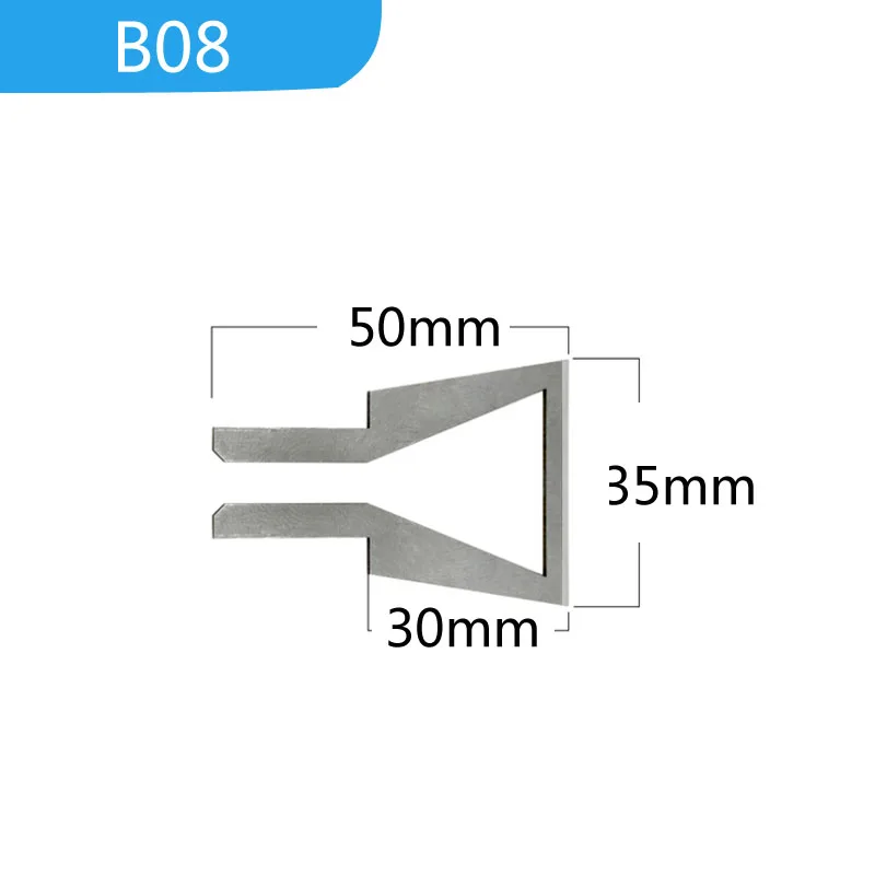 Cuchilla de corte en caliente para cuerda de tela, cuchillo de calentamiento eléctrico, accesorios de corte de espuma, cuchillo ranurado, hoja recta