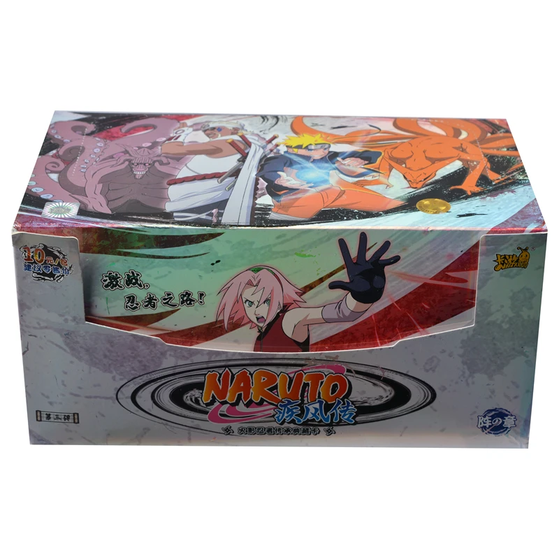 Genuine KAYOU Naruto Cards Soldier Chapter All Chapters Complete Works Series Anime Character Collection Card Child Toy Set