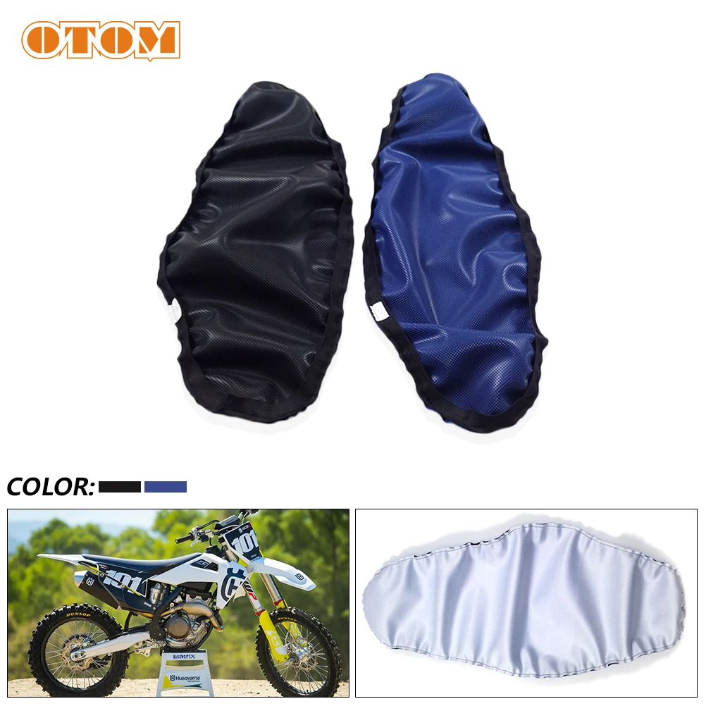 

OTOM Motorcycle Seat Cover Cushion Set Non-Slip Wear-Resistant Gripper Soft Individualized Decorative Seat Leather For HUSQVARNA