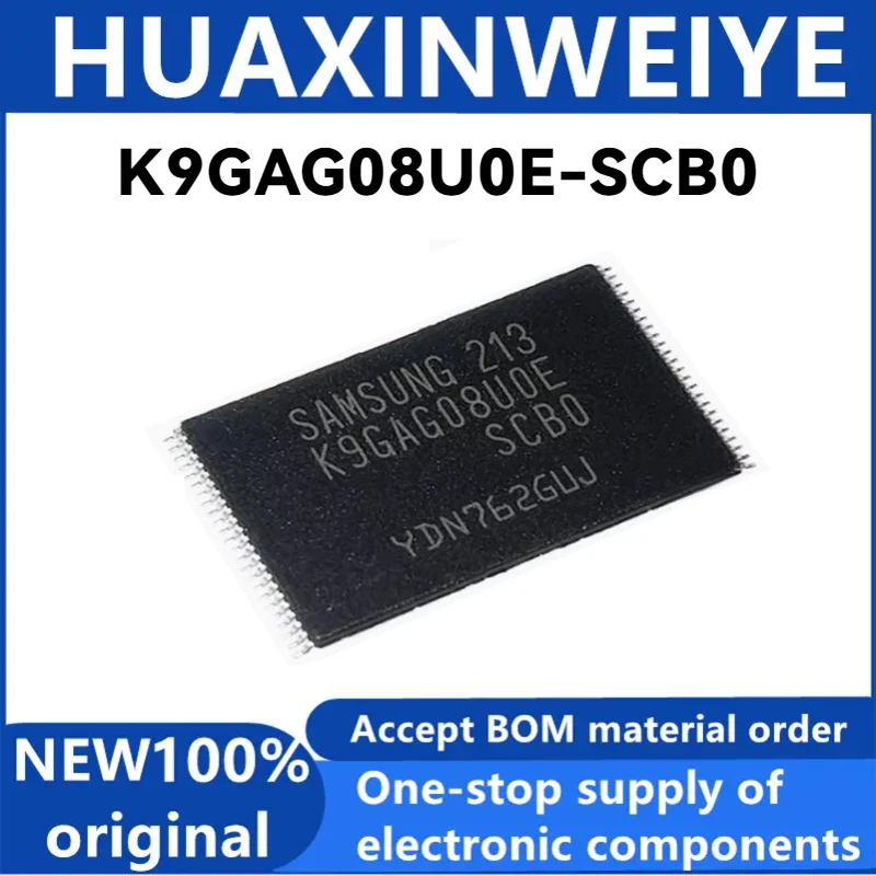 1/5/10PCS brand new original k9gag08u0e-scb0 2GB NAND flash cyclop-48 flash chip