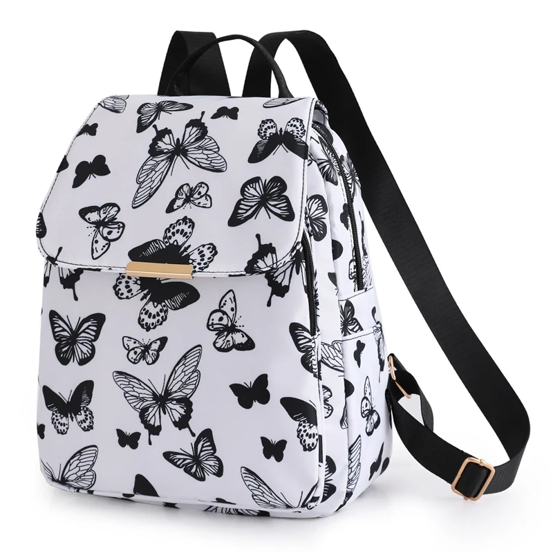 Cute Printing Design Women Backpack Light Nylon Women Backpacking Backpack Vintage Design Women Backpacks Bag Mochila Feminina