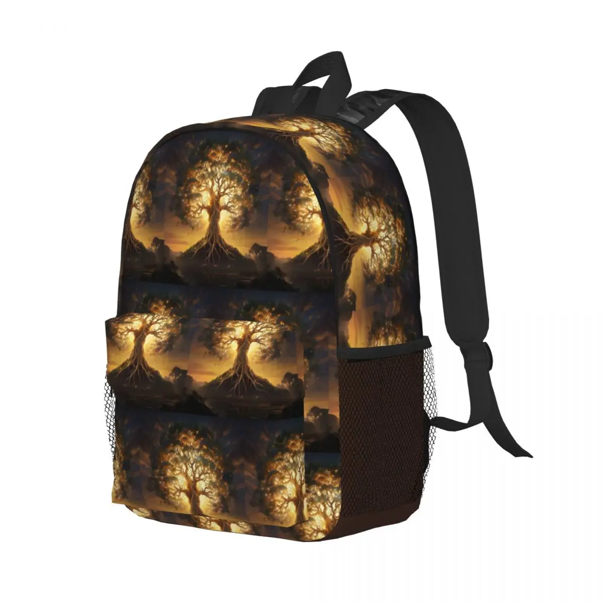 Great Tree Of Life Digital Print Backpack Student Boys Girls BookBag Men Women School Bag Laptop Shoulder Bags