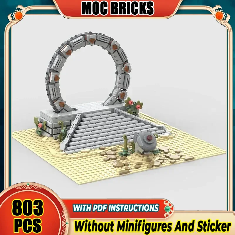 Star Movie Moc Building Blocks Space Stargate Model Bricks Toys